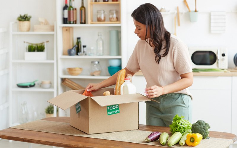 Livraison de repas respectueuse de l'environnement