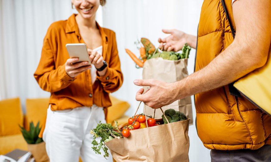 Livraison de repas en soirée